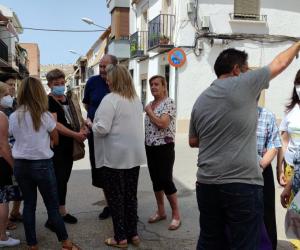 Reunión con los vecinos de la calle Cristóbal Colón